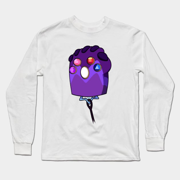 Sugilite's Infinity Flail Long Sleeve T-Shirt by corzamoon